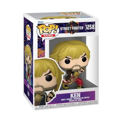 Funko Pop! Street Fighter 6 Ken nummer 1258 vinyl figuur