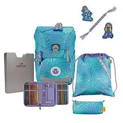 DerDieDas ErgoFlex Easy Exklusiv LED Active Schulranzen-Set