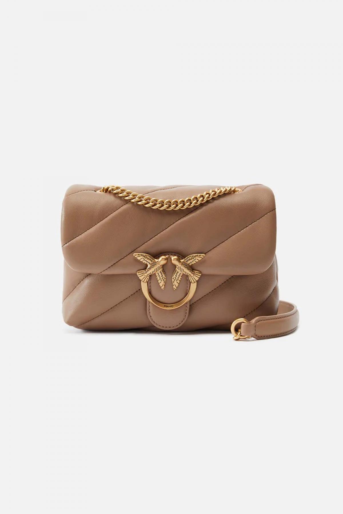 PINKO A1EX LOVE MINI PUFF CL Brown