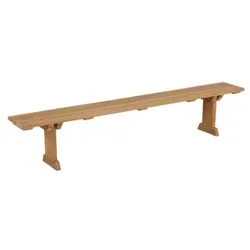 Brafab Keros Tischaufsatz 150x20x28cm aus Teakholz
