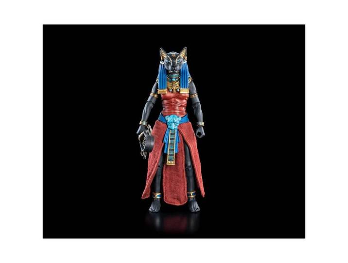 Four Horsemen Toy Design Spielfigur Figura Obscura Actionfigur Bastet Black & Red