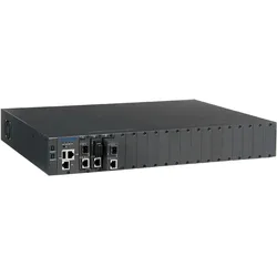 EFB MCT-RACK-18-MGM-2A 1,5HE 19” Rack Chassis für MCT Konverter, 18 Slots, Managed, inkl. 2x Netzteil MCTRACK18MGM2A