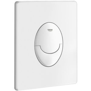 GROHE GROHE Betätigungsplatte Start, aus Kunststoff, für WC, für  Solido, 2-Mengen-Spülung, weiß