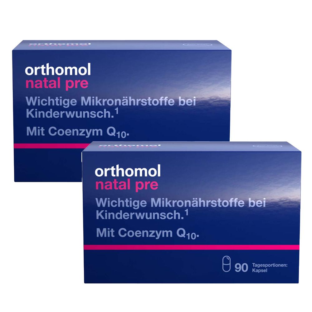 2x Orthomol Natal pre 2x90 St Kapseln