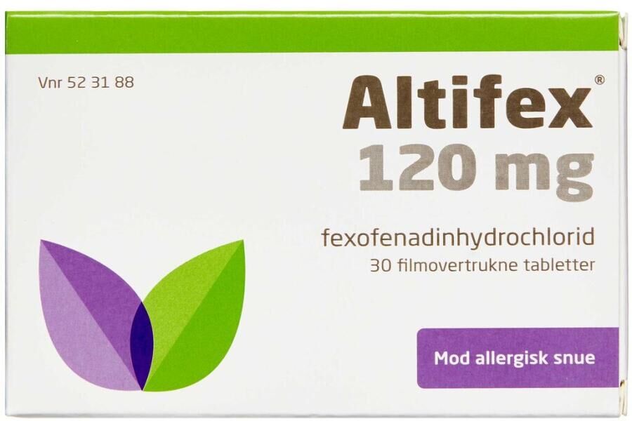 Altifex 120 mg 30 stk Filmovertrukne tabletter