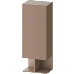 Duravit Balcoon Halbhochschrank BA1302RJFIF0000 50x36x132cm, Tür rechts, Umbra strukturiert