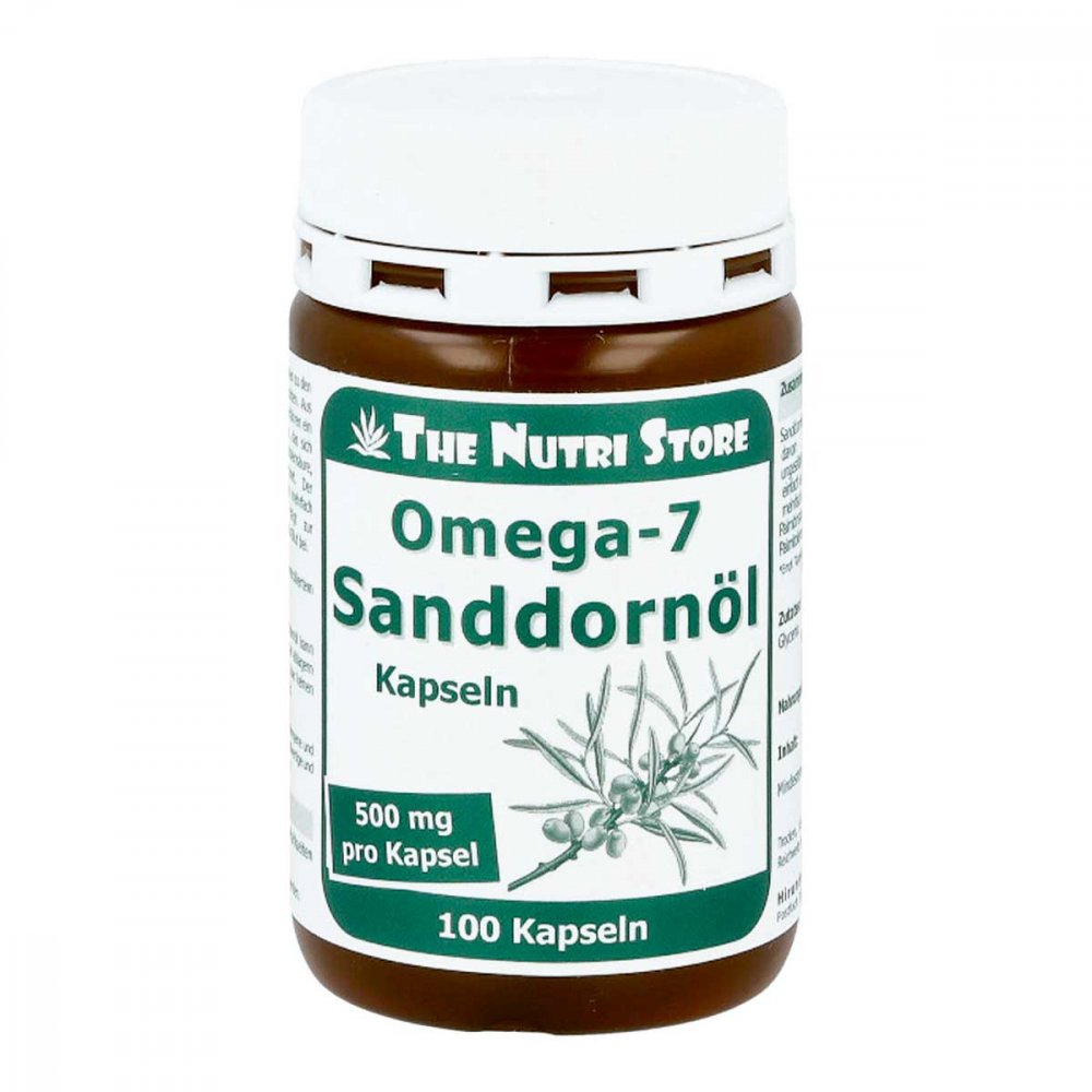 Hirundo Products Omega 7 Sanddornöl 500 mg Bio Kapseln 00134344