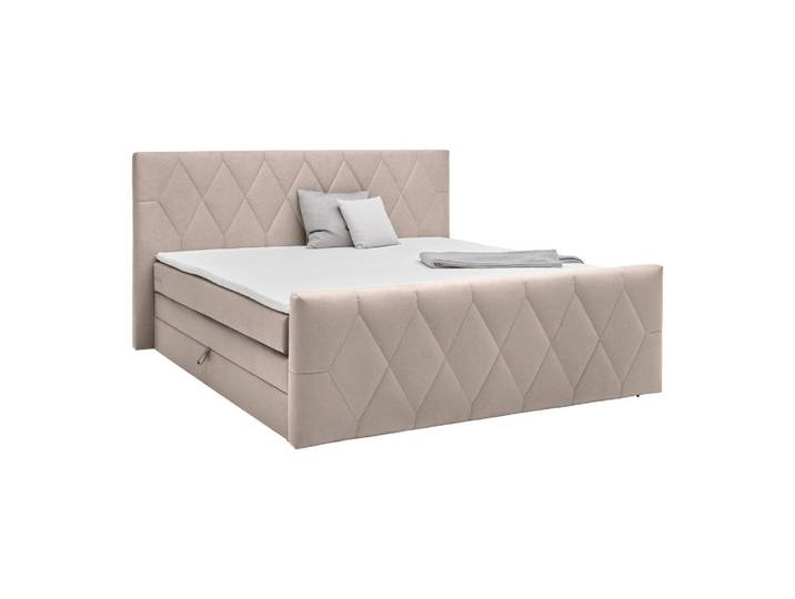 Boxspringbett 160/200 cm Cappuccino