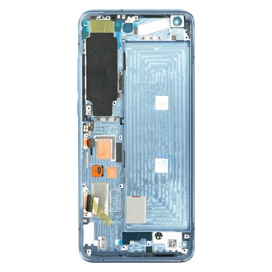 OEM Display-Einheit + Rahmen für Xiaomi Mi 10 (C-Version) twilight grey (Display, Xiaomi Mi 10T 5G) (25435581)