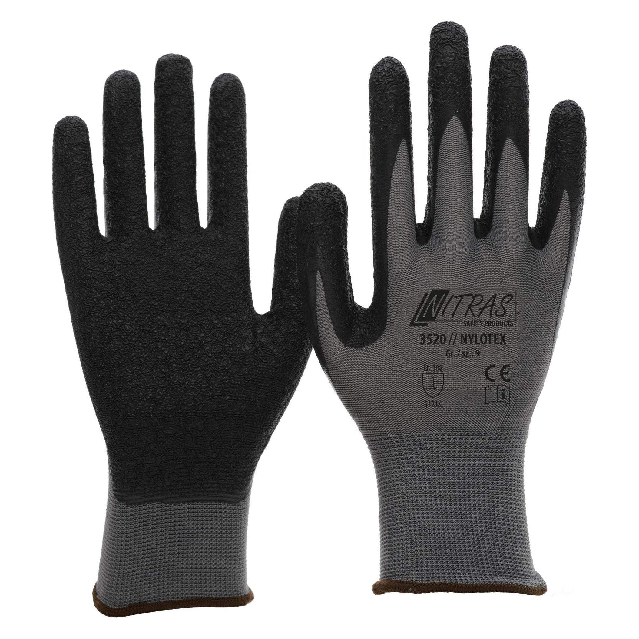 Nitras Handschuh Gr. 9 Nylotex (9) (3520-9)