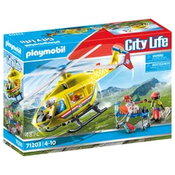 PLAYMOBIL 71203 - City Life - Rettungshelikopter