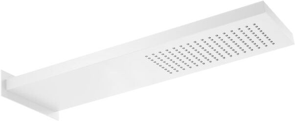Herzbach Deep White Kopfbrause 23.661700.1.07 537 x 165 mm, zur Wandmontage, weiß matt