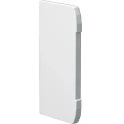 Hager G12539010 Endstück halogenfrei BRHN 70x130mm rweiß