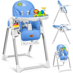 Kidiz, Hochstuhl, 3in1 Kinderstuhl inkl. Spielbügel Babyliege (Hochstuhl)