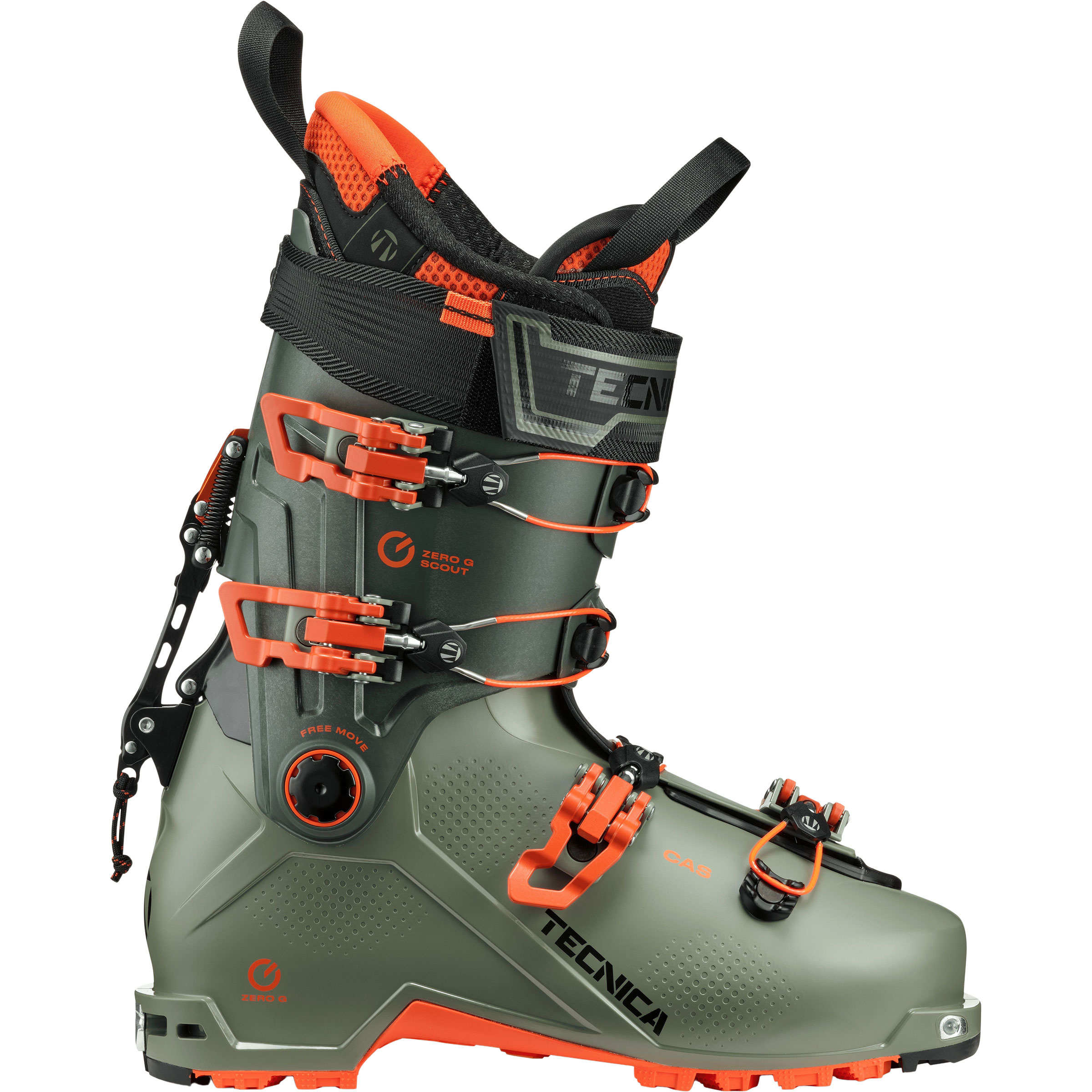 Tecnica Zero G Tour Scout Tourenskischuhe Schuh oliv Größe 41.5 Skitour