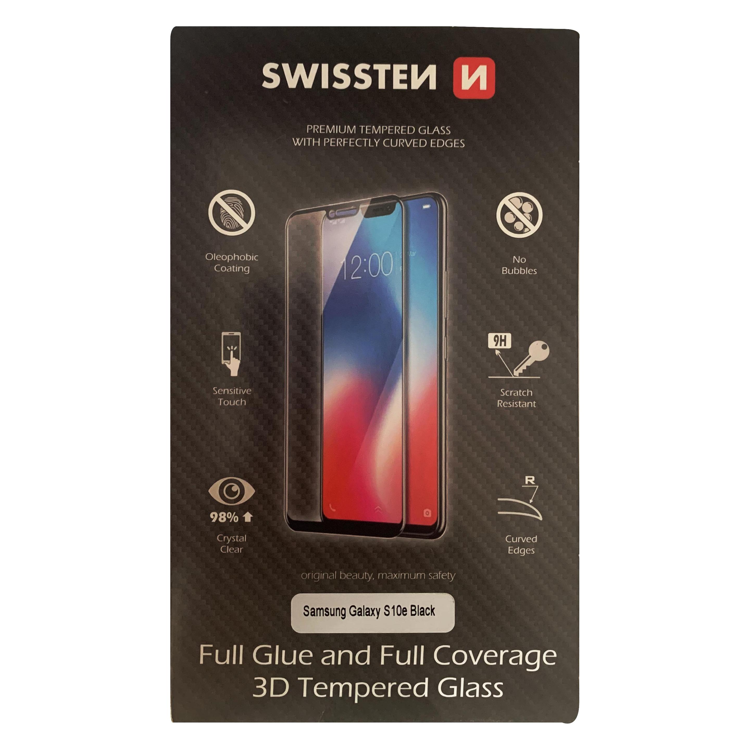 Swissten Ultra Durable 3D Full Glue Glass (Samsung Galaxy S10e) (64701824)