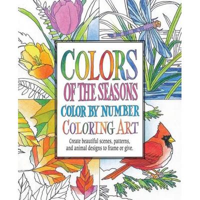 Colors of the Seasons Color by Number Coloring Art, Taschenbuch von , Product Concept Mfg., Inc., 978-0-9977556-8-8