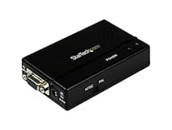 StarTech.com Adaptateur VGA vers Composite ou S-Video - Convertisseur VGA haute résolution (VGA2VID)