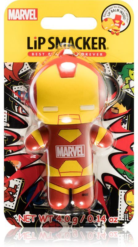 Lip Smacker Marvel Iron Man lip balm flavour Billionaire Punch 4 g
