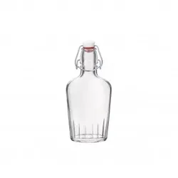 Bormioli Rocco Glasflasche Fiaschetta mit Bügelverschluss 0,25 Liter