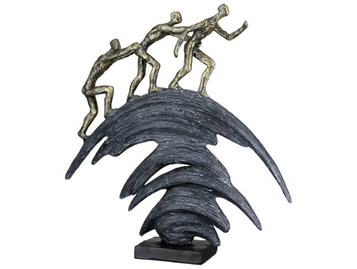 Casablanca Statue Step by Step\, Résine Bronze 37 cm Un symbole d'esprit d'équipe. Trouve sa place au salon comme au bureau. Un bel objet de décoration.
