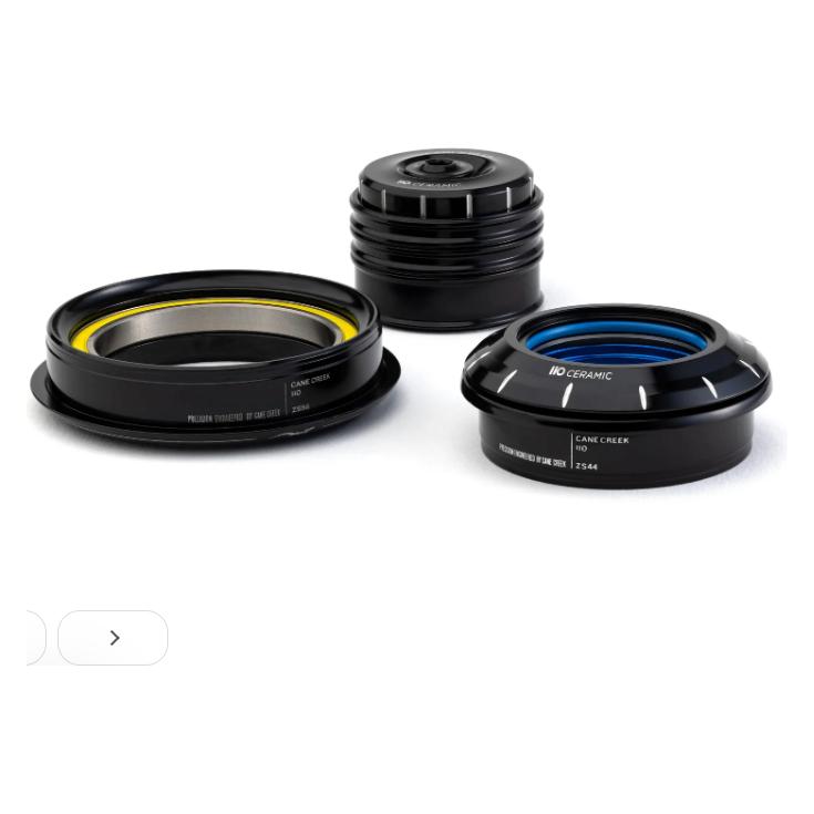 Cane Creek 110 Ceramic Tapered Steuersatz, 1 1/8"-1.5", ZS44/28.6/H8 | ZS56/40, black/silver (57563473)