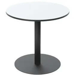 meet Bistrotisch furnierte Platte »Mezzo« rund 80 x 80 cm weiβ, 80x75x80 cm