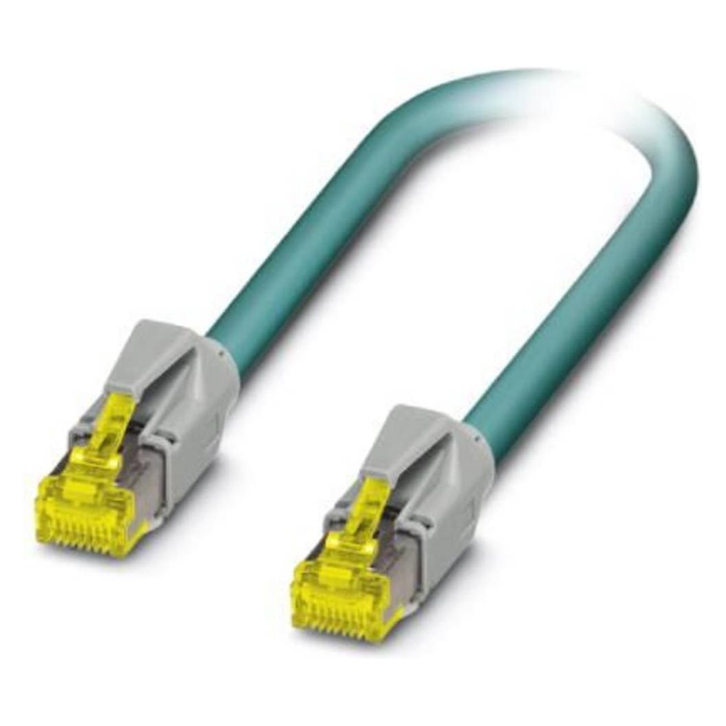Phoenix Contact RJ45 Netzwerk Anschlusskabel (S/FTP, CAT6a, 0.50 m) (1422210)