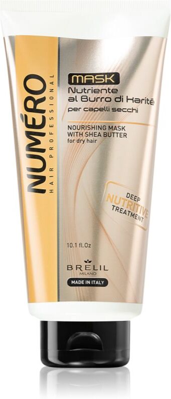 Brelil Professional Nourishing Mask masque nourrissant au beurre de karité pour cheveux secs 300 ml