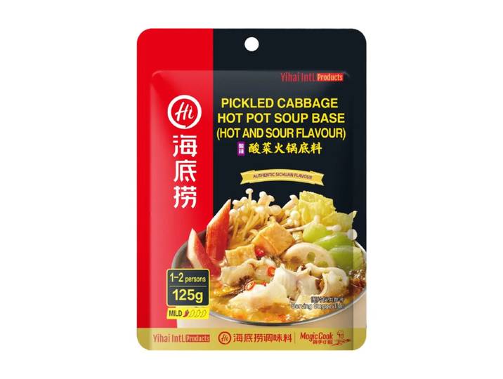HAIDILAO Hotpot Kruiden - Heet en Zuur Smaak 125 g