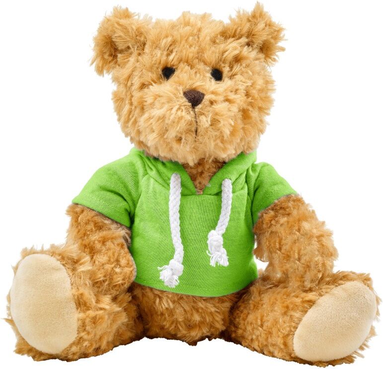 Peluche cadeau entreprise Sweet Monty vert