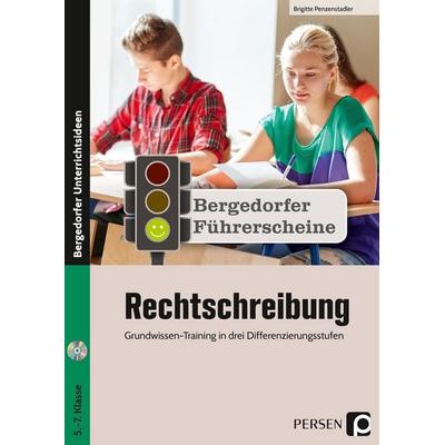 Führerschein: Rechtschreibung - Sekundarstufe, Set von Brigitte Penzenstadler, Persen Verlag in der AAP Lehrerwelt GmbH, 978-3-403-20252-3