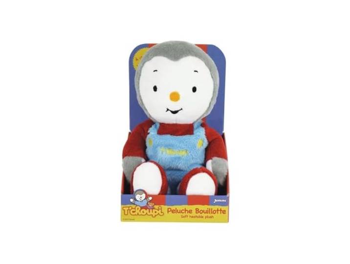 JEMINI 024426 T'CHOUPI Knuffel +/- 21 cm met microkleikralen