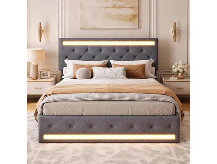 lit capitonne lit adulte lit double 180x 200 lit coffre 180x200 avec tiroirs lit rembourré lit adulte avec sommier et rangement