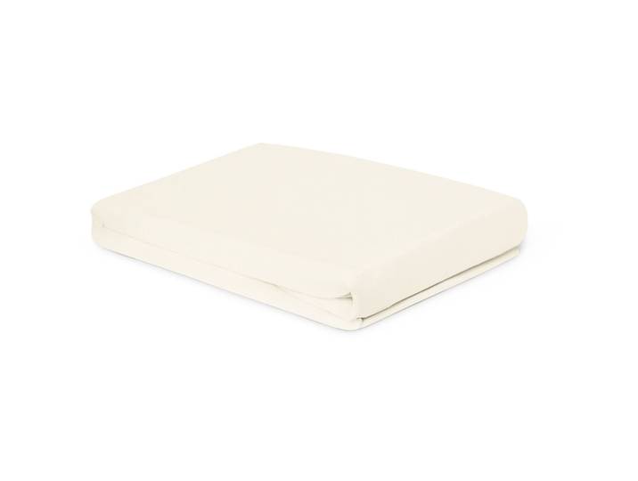 Fixleintuch Lia snow Baumwolle 90 x 200 cm - Fixleintuch