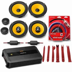 Fiat 500 Soundsystem Upgrade Oberklasse Front Heck