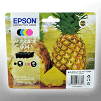 4 Epson Tinten C13T10G640 Multipack KCMY 604