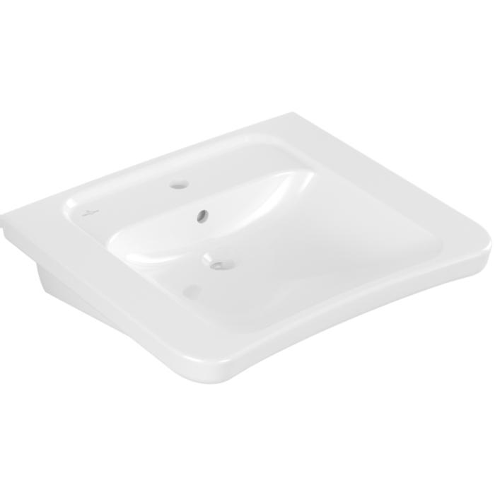 Villeroy & Boch ViCare Waschtisch 51786701 Vita, 65 x 55 cm, weiss, mit Überlauf und Hahnloch