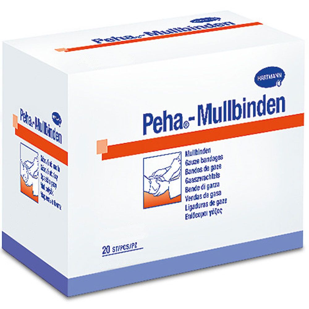 Peha-Mullbinde 6 cmx4 m 20 St Binden