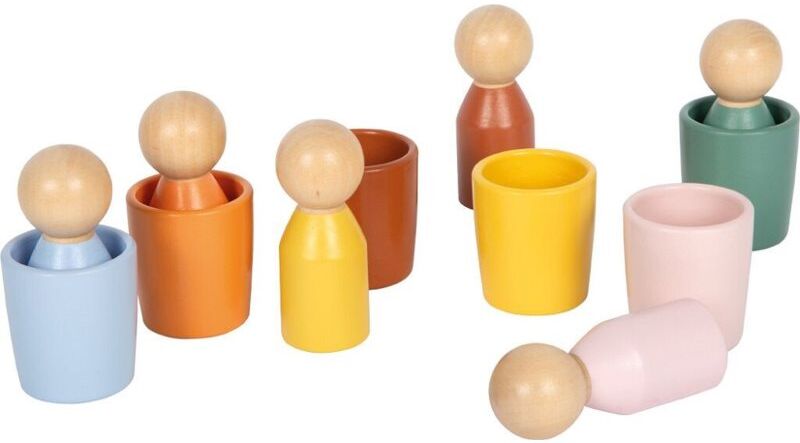 Small foot Montessori lot de jouets en bois 12m+ 12 pcs