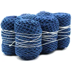 Pure Cotton Mesh Bag - Denim
