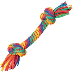 Trixie Zabawka sznur, dla psa, wielokolorowy, 30 cm, Hundespielzeug