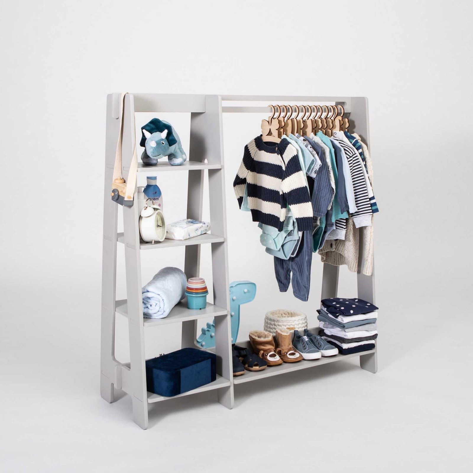 Generiek Kinderkledingkast en verkleedkledingrek voor de kinderkamer