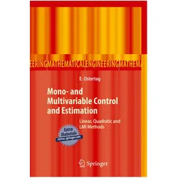 Mono- and Multivariable Control and Estimation, Fachbücher von Eric Ostertag