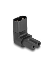 Delock Netzadapter IEC 60320 C8 auf C7 Stecker Buchse 2.5 A 90° (80470)