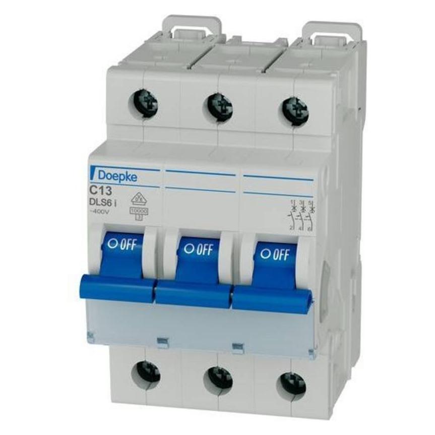 Steffen DOEP DLS 6I C13-3 10KA Leitungsschutzschalter DLS 6i 3-pol. (09916292)