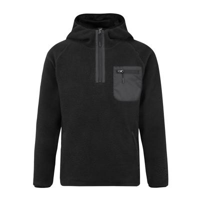 Fleecejacke INDICODE "Fleecejacke IDTrend", Herren, Gr. XXL, schwarz, Obermaterial: 100% Polyamid PA., Pullover Fleecejacke