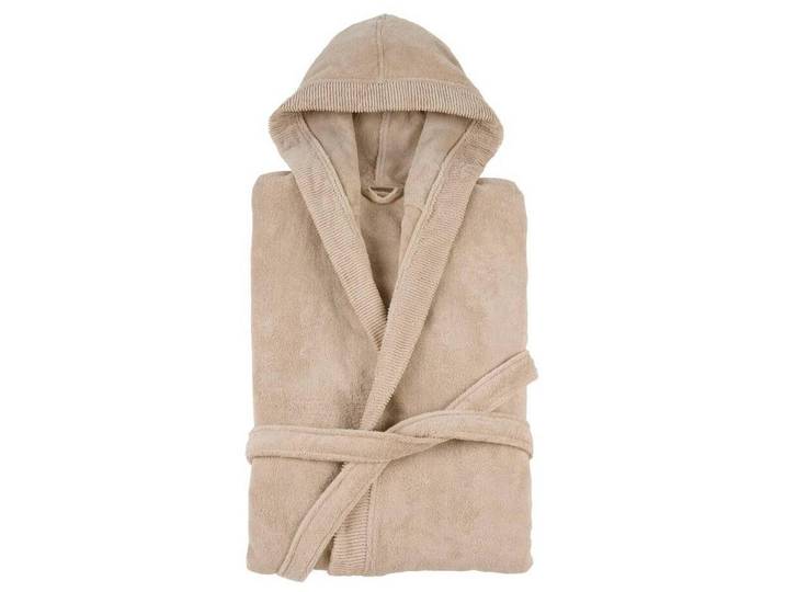 Esposa Bademantel, Beige, Uni, unisex, hochwertige Qualität, atmungsaktiv, Heimtextilien, Badtextilien, Bademäntel, Bademäntel Herren