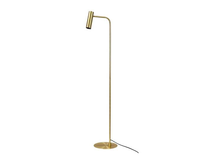Lampadaire en métal, laiton