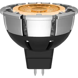 SEGULA LED-Leuchtmittel "LED Reflektor MR16 Ambiente Diming", Energieeffizienz: G (A-G), silber (matt), L:49cm Ø:5cm, Leuchtmittel, LED Reflektor GU5.3 (MR16), Ambiente Diming, 2000-3000K, 7W, CRI 90